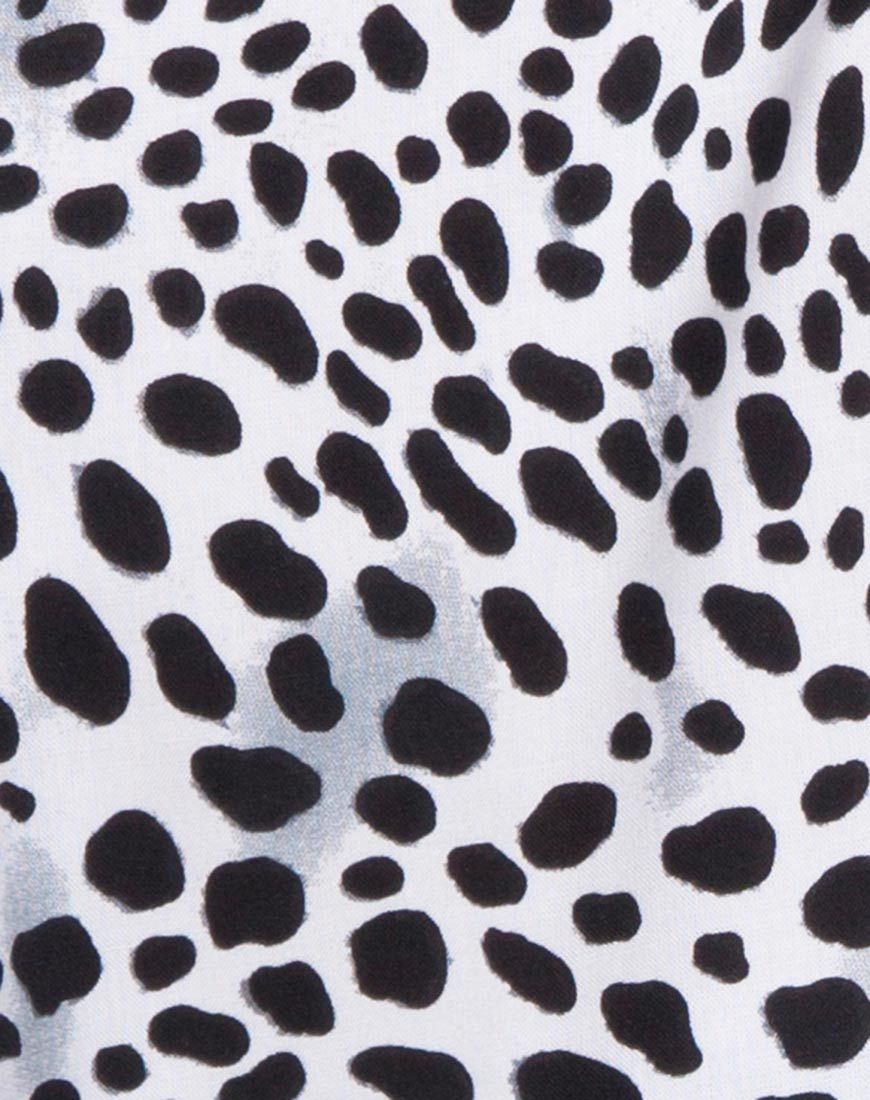 Immagine della camicia hawaiana in dalmata