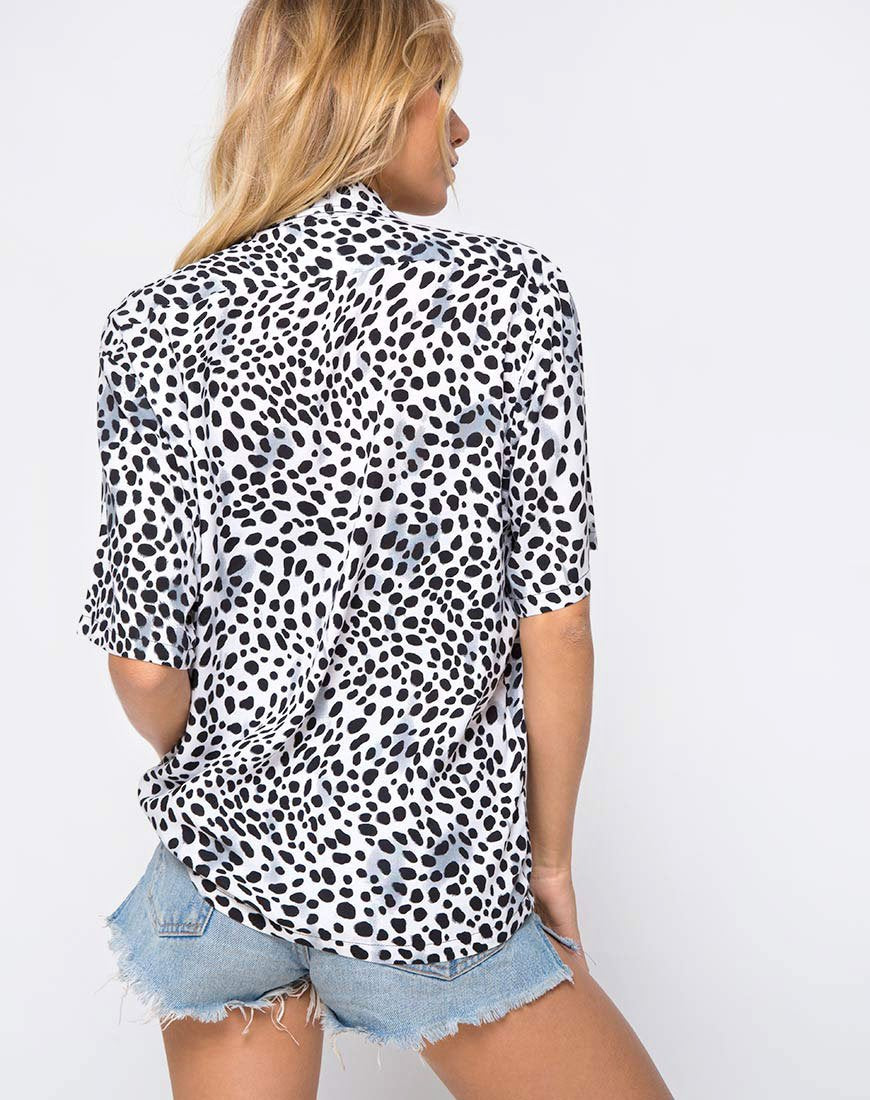 Camicia hawaiana in dalmata