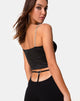 Immagine di Hearty Flare Trouser in Spandex nero