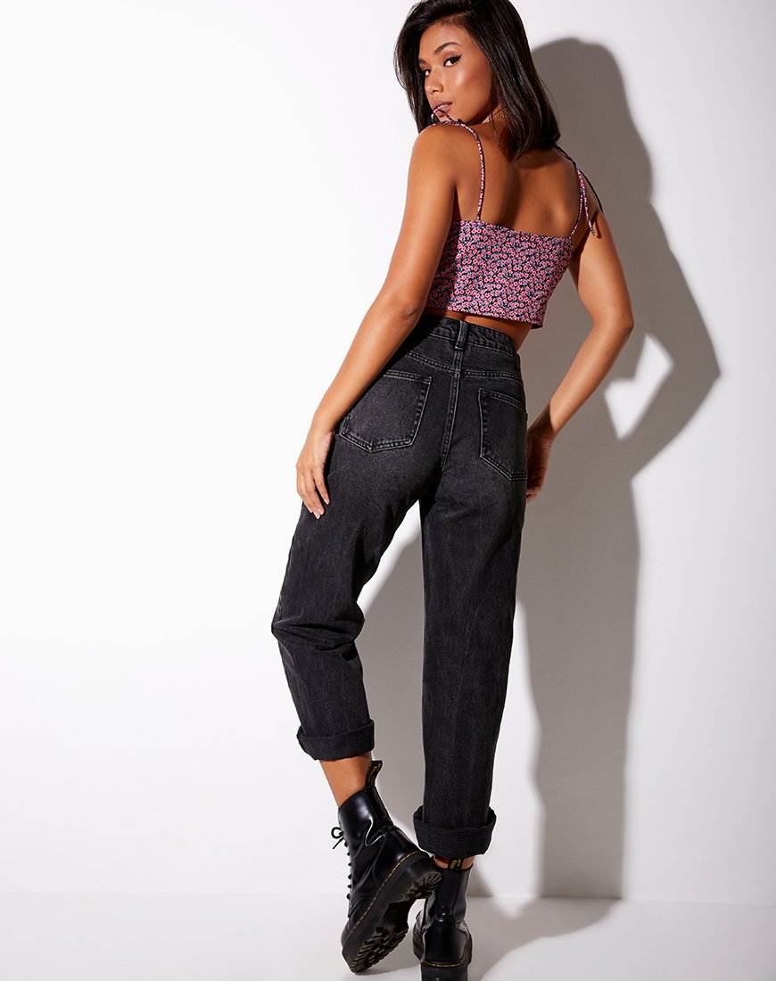 Immagine di Hemary Crop Top in Floral Fun Pink