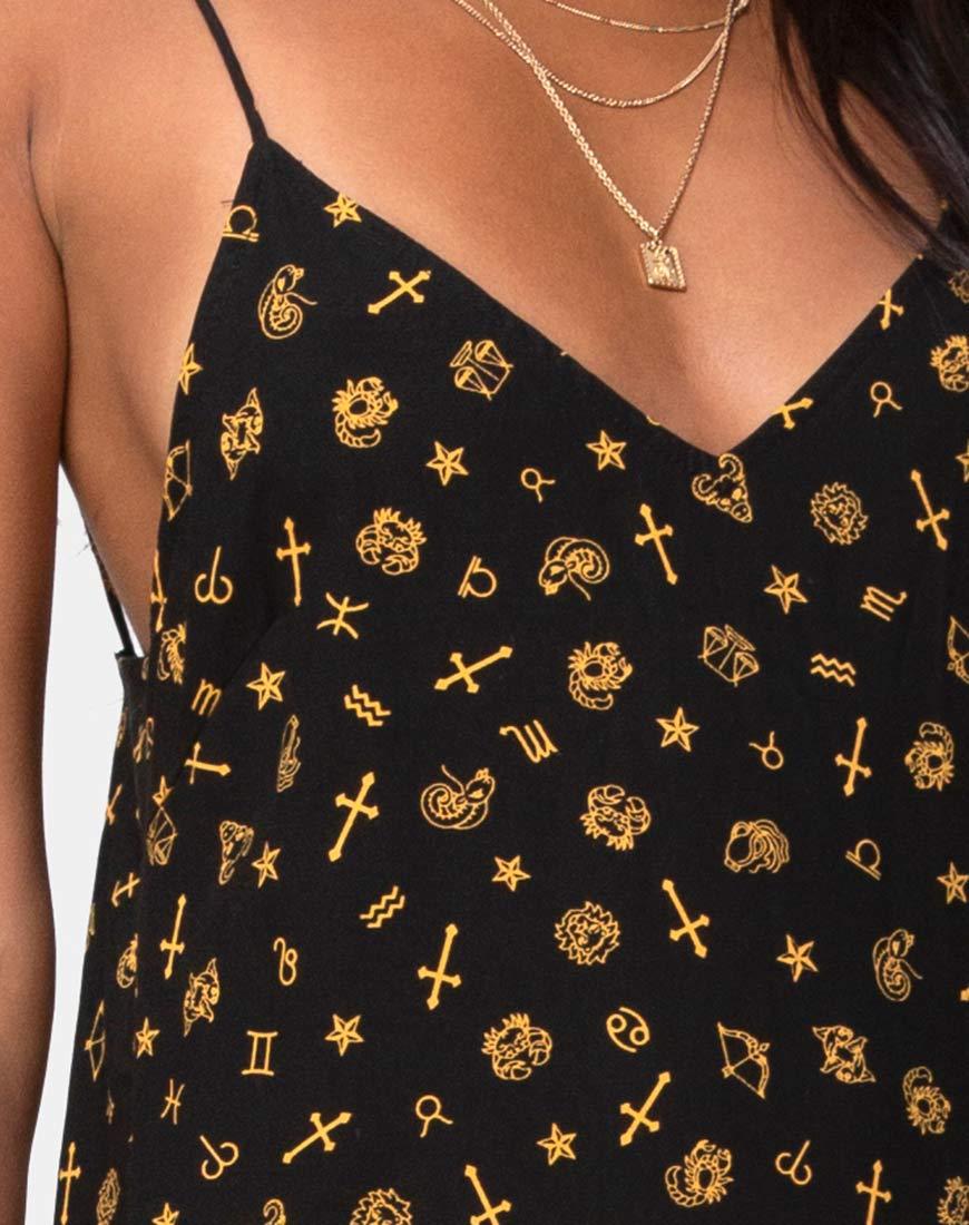 Immagine di Hermina Maxi Dress in Mini Astro Nero