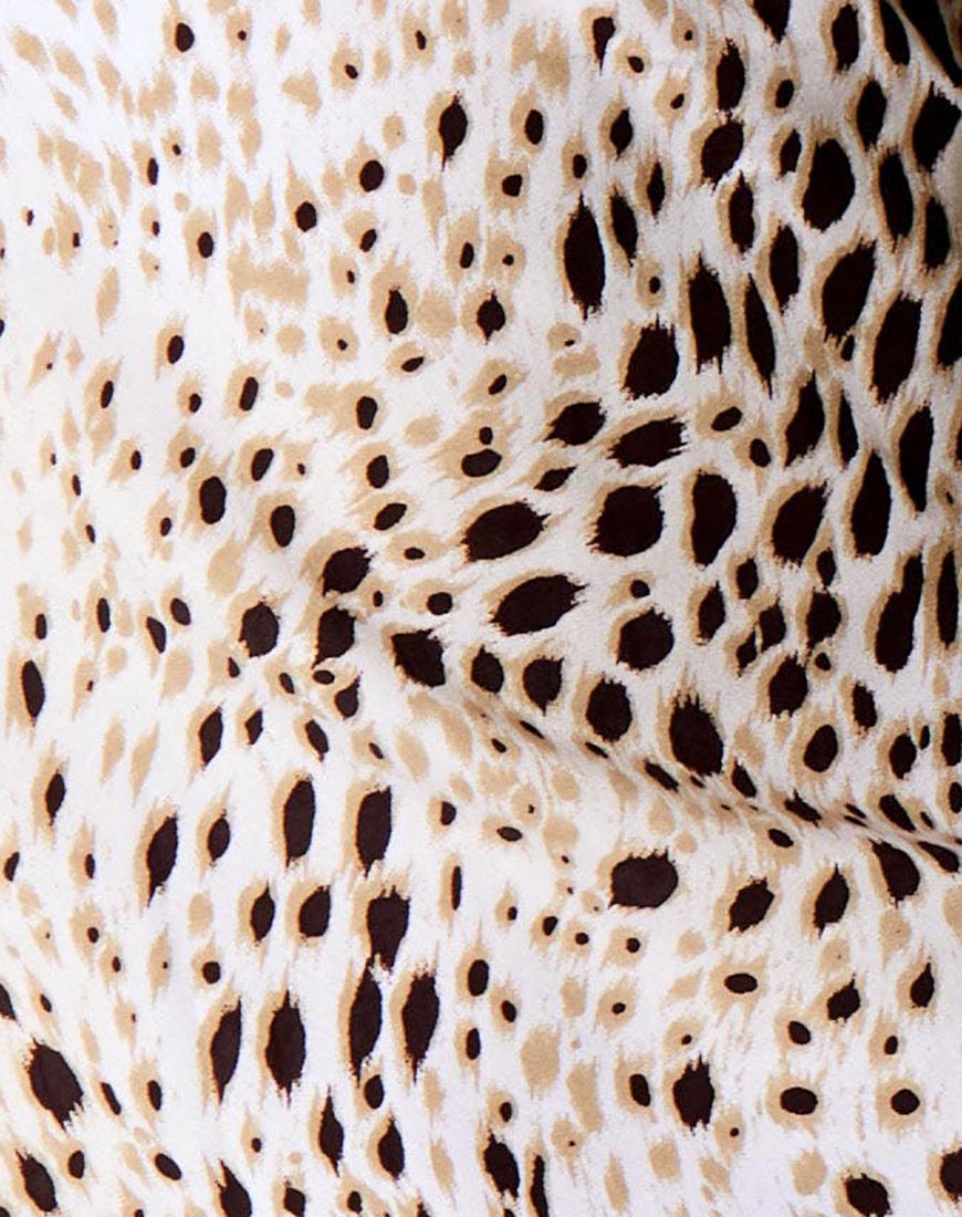Immagine di Hian Maxi Dress in Sand Leopard
