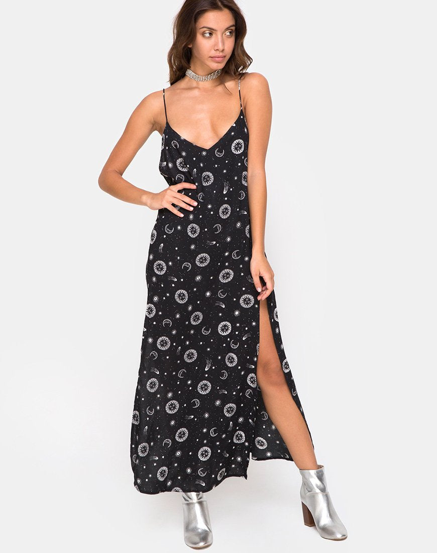 Immagine di Hime Maxi Abito in Nero Celeste Piccolo X Principessa Polly