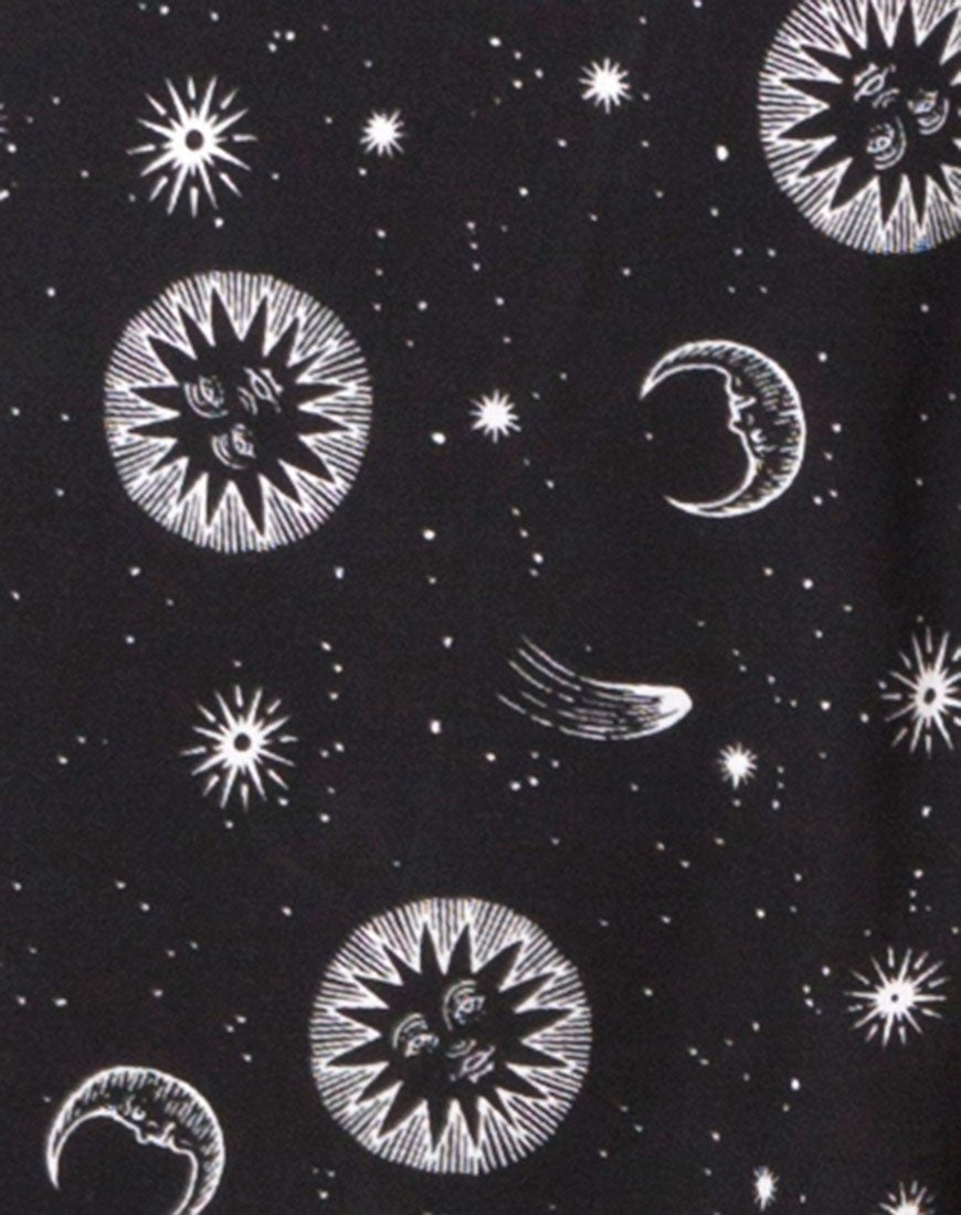 Immagine di Hime Maxi Abito in Nero Celeste Piccolo X Principessa Polly