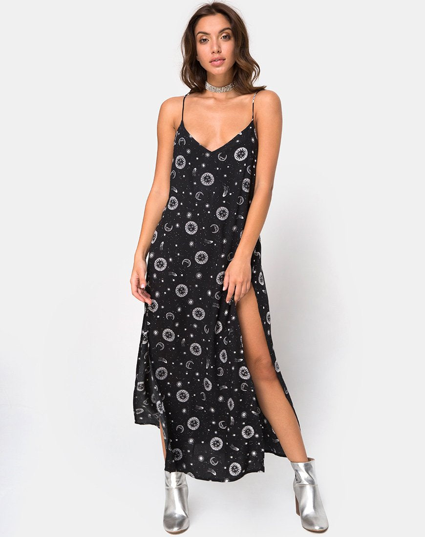 Immagine di Hime Maxi Abito in Nero Celeste Piccolo X Principessa Polly