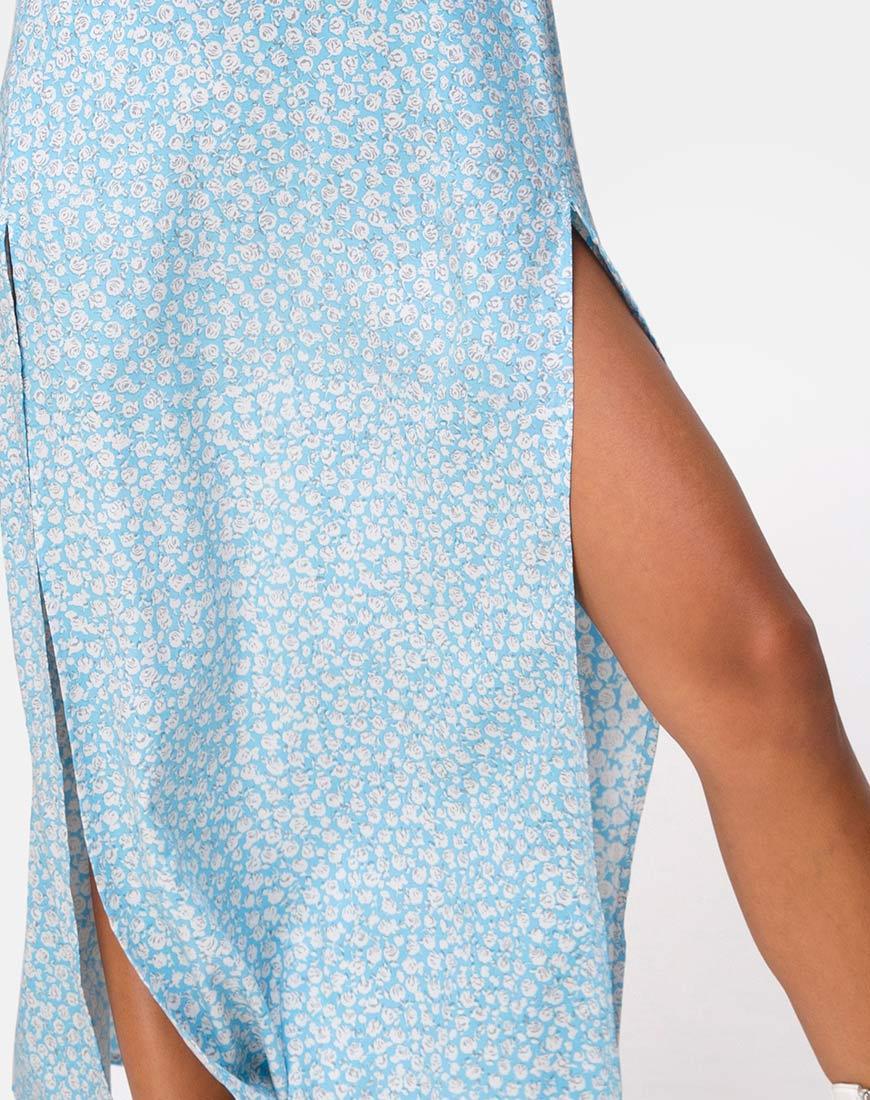 Immagine di Hime Dress in Ditsy Rose Blu