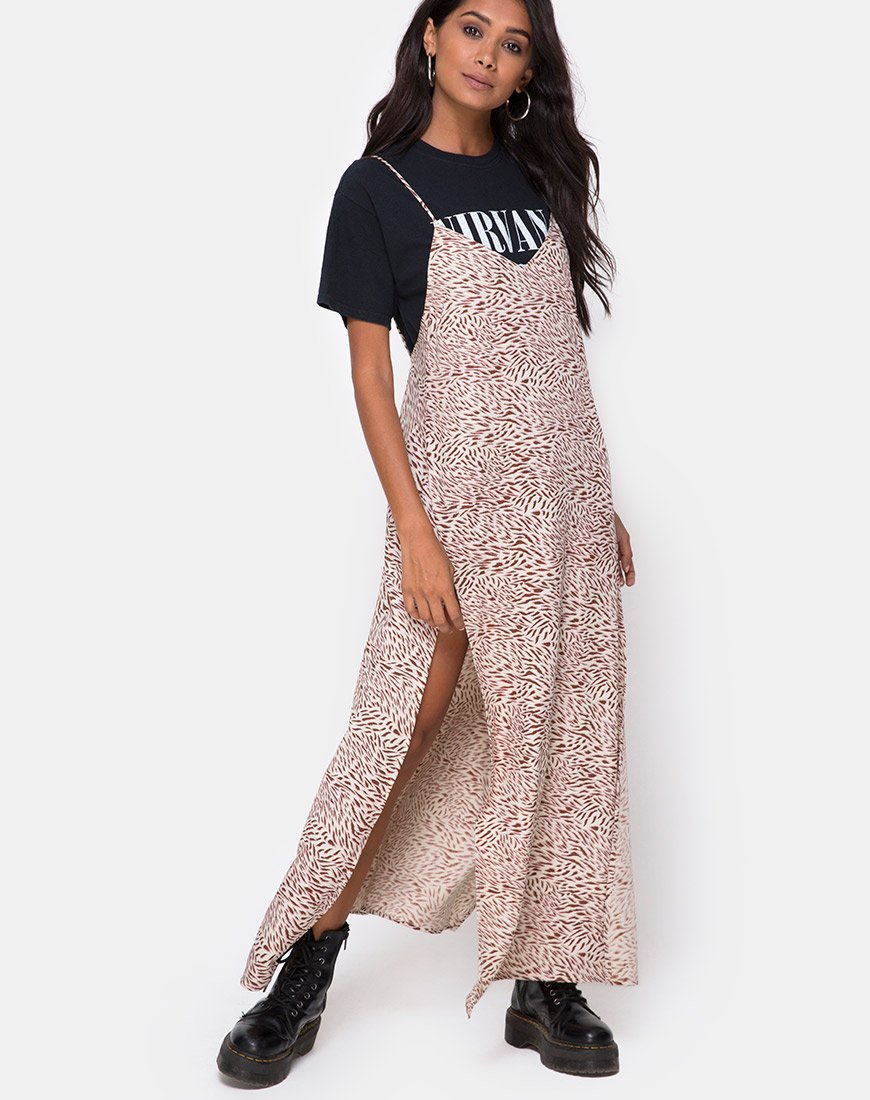 Immagine di Hime Maxi Dress in Safari Taupe