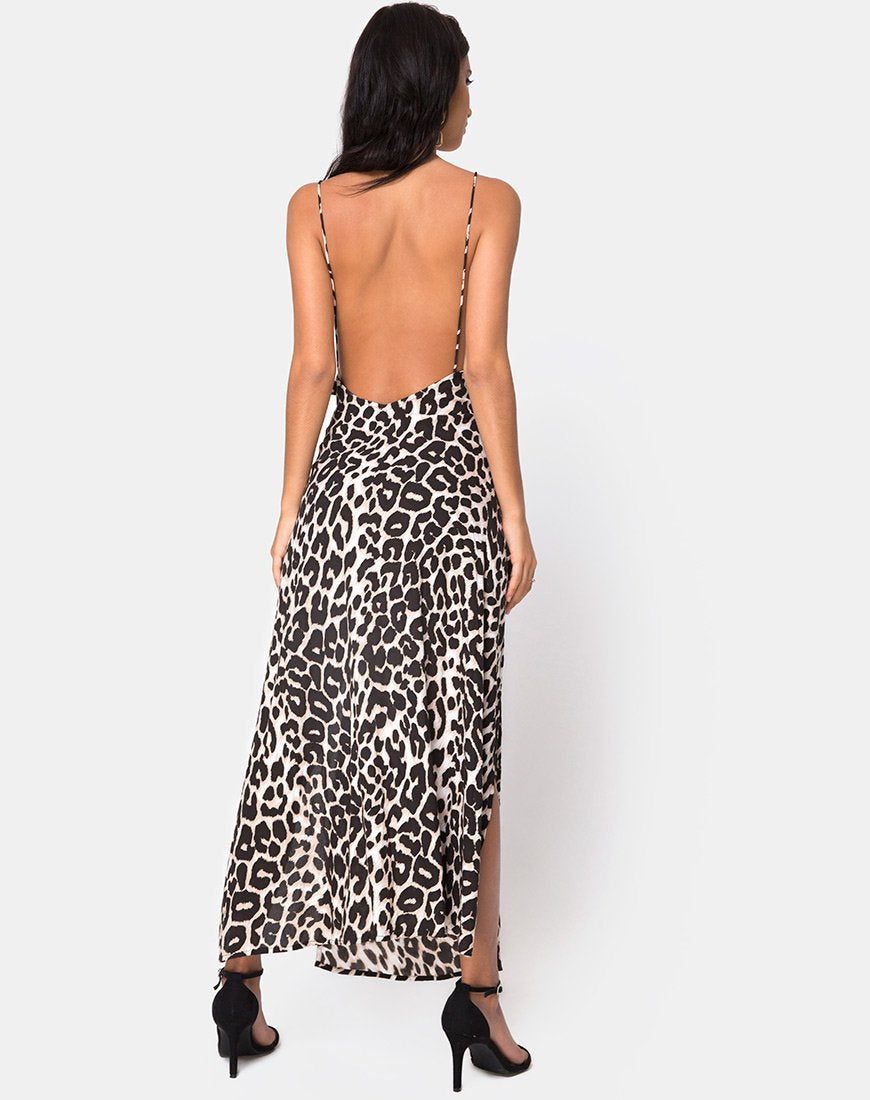Immagine di Hime Maxi Dress in Jaguar Oversize
