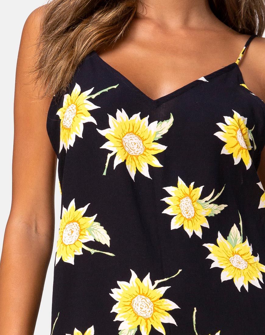 Immagine di Hime Maxi Dress in Sunny Days Nero