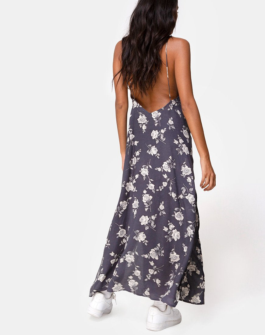 Immagine di Hime Maxi Abito in Bianco Rosa Grigio