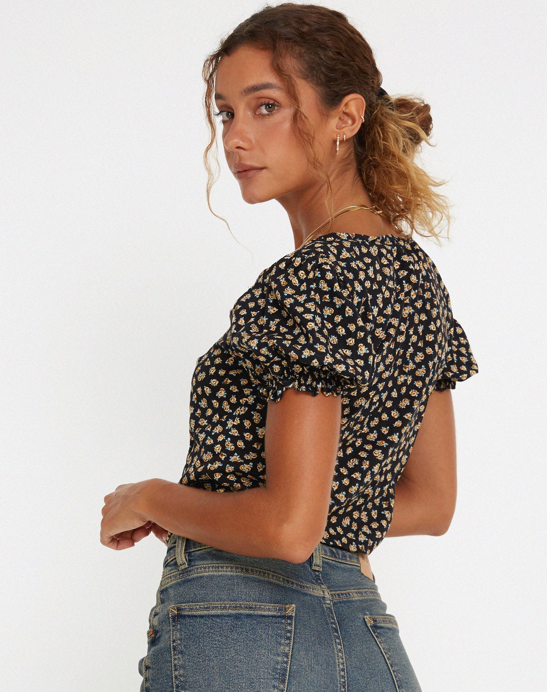 immagine di Hindia Cardi in Ditsy Floral Bronzo
