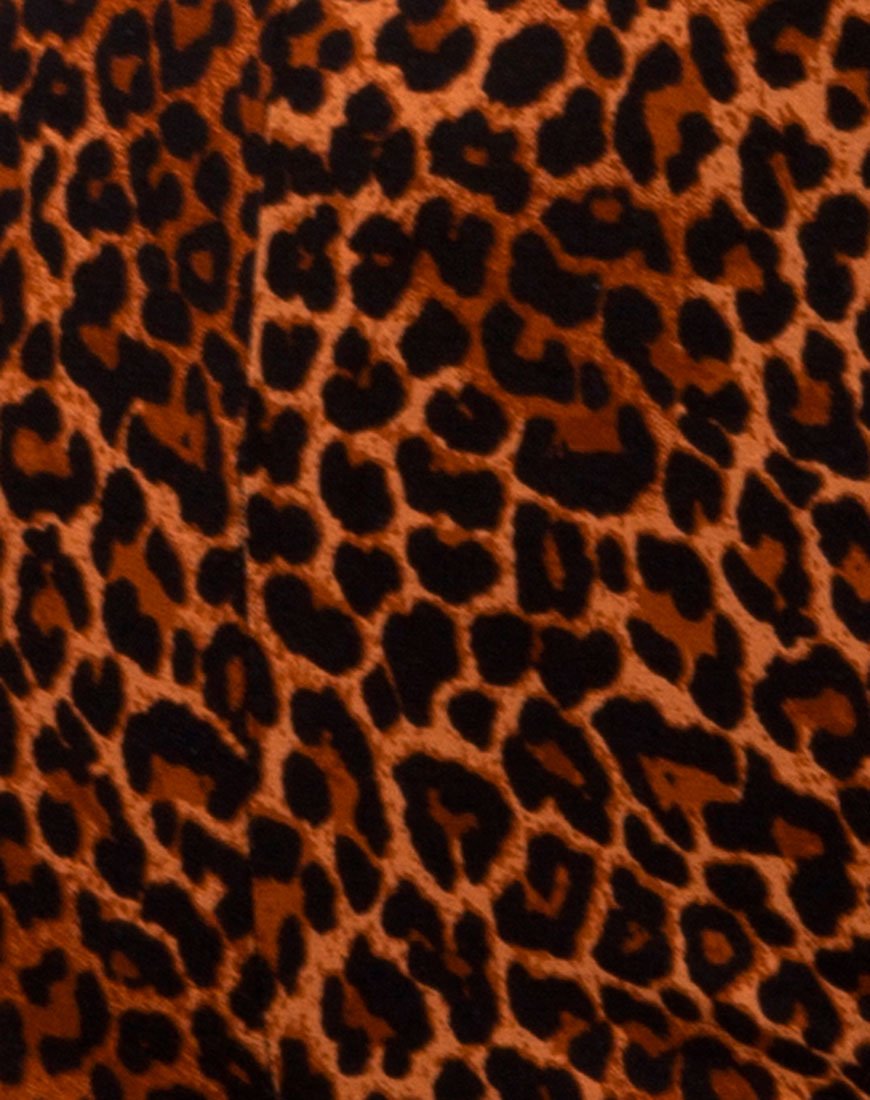 Immagine di Hot Pant in arancione leopardato