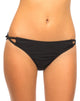 Immagine di Ice Cut Out Bikini Bottom in nero