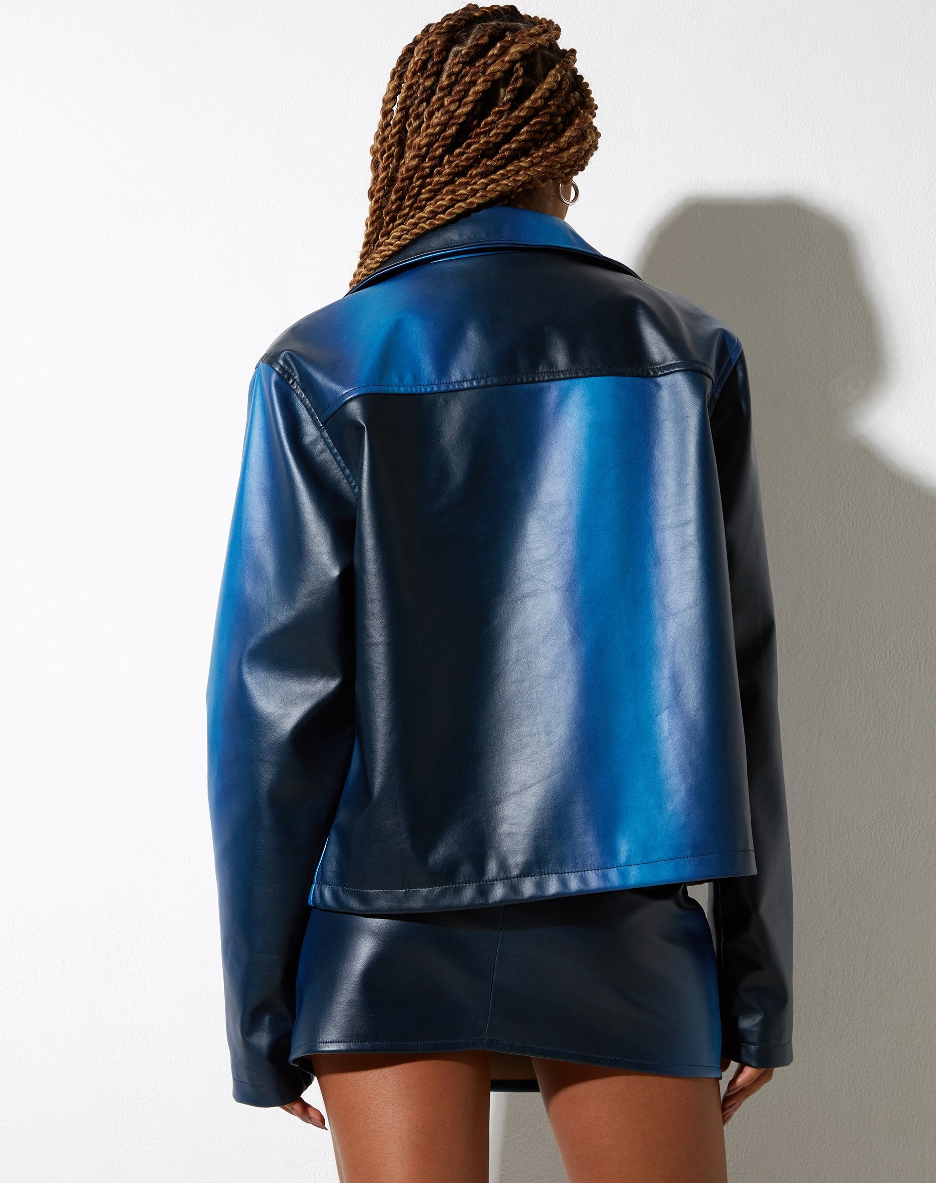 immagine della giacca Pinara in PU Ombre Blue
