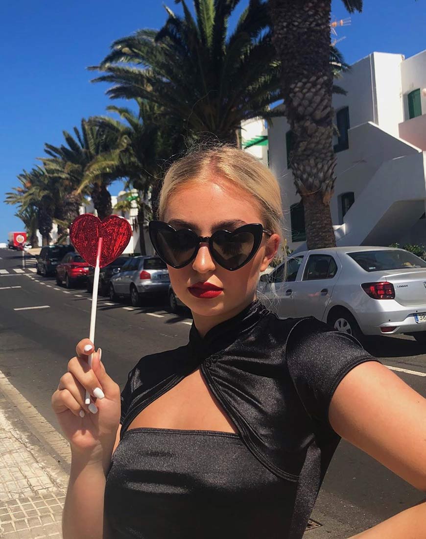 Immagine di Tuli Bodycon Dress in raso nero