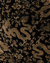 Drago a maglia nera Tan Flock