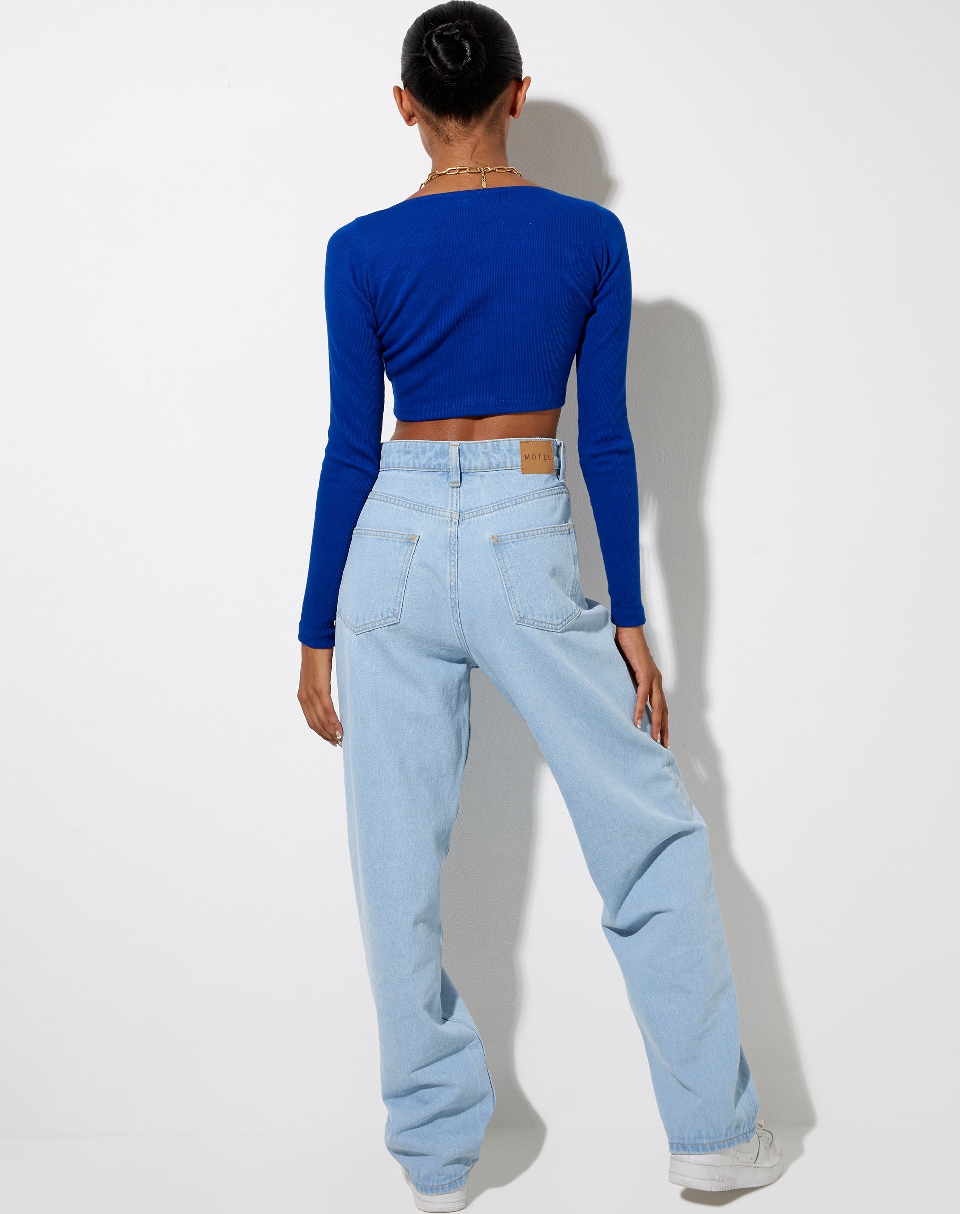 Immagine di Ineke Crop Top in Cobalt