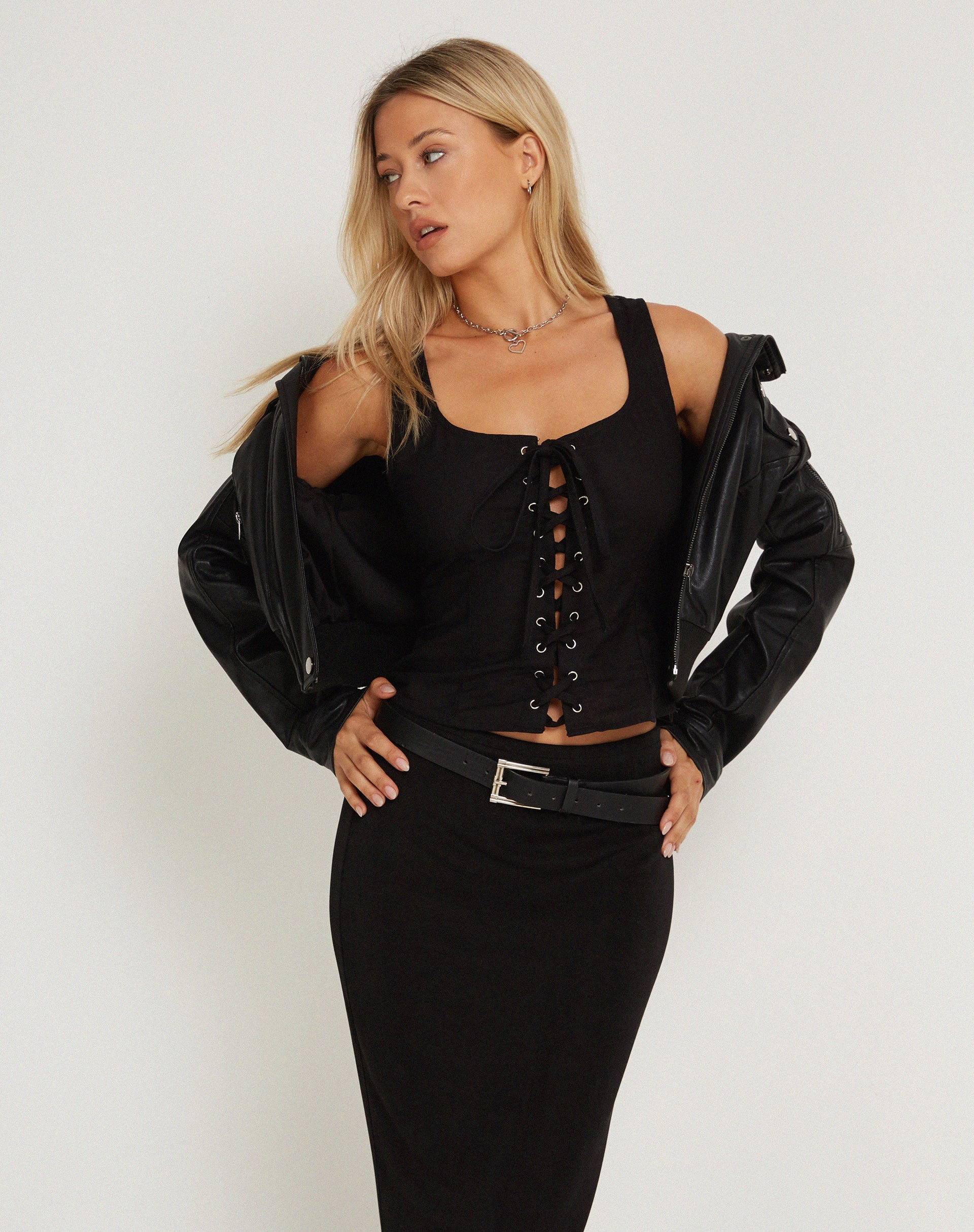 immagine di Inga Corset Top nero
