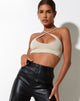 immagine di Intan Crop Top in Latte di cocco