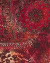 Paisley astratto rosso