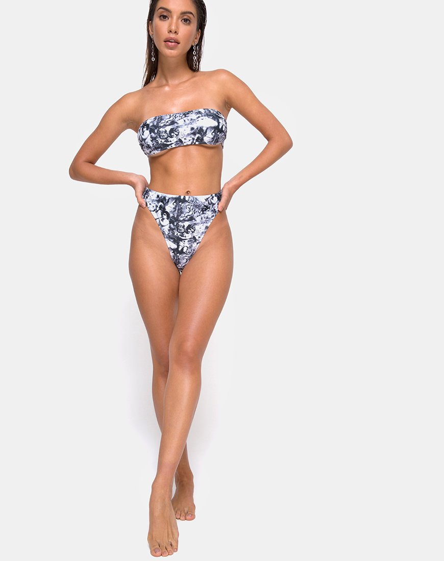 Immagine di Izarla Bikini Tube Top in Grigio Cherubino