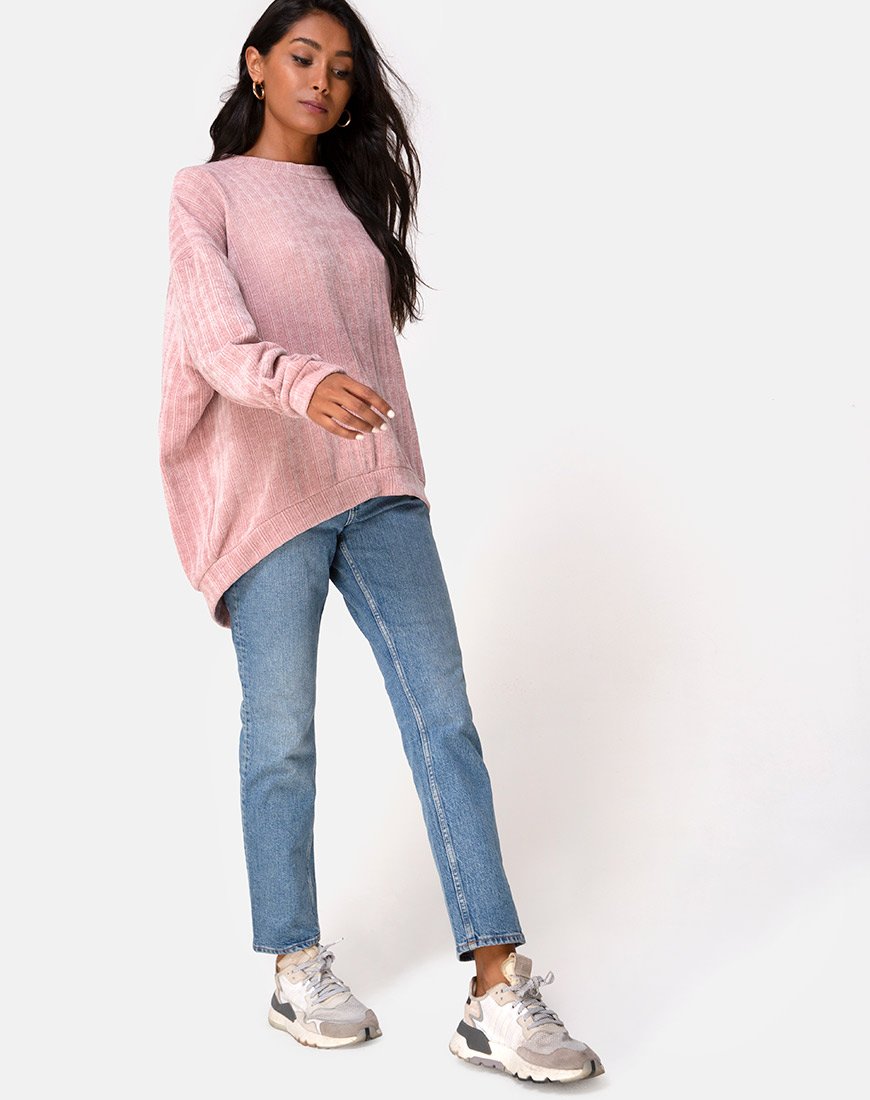Immagine di Jama Jumper in maglia rosa