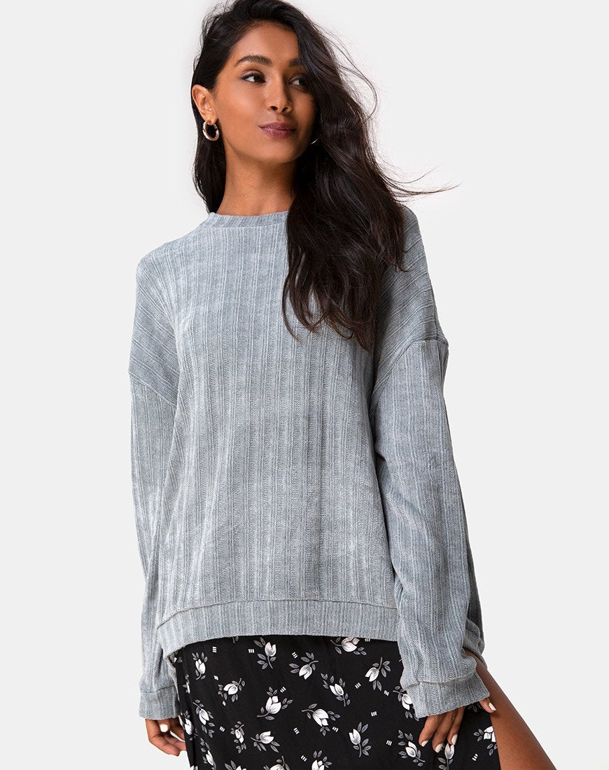 Maglia Jama in maglia argento
