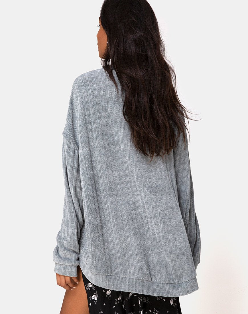 Immagine di Jama Jumper in maglia argento