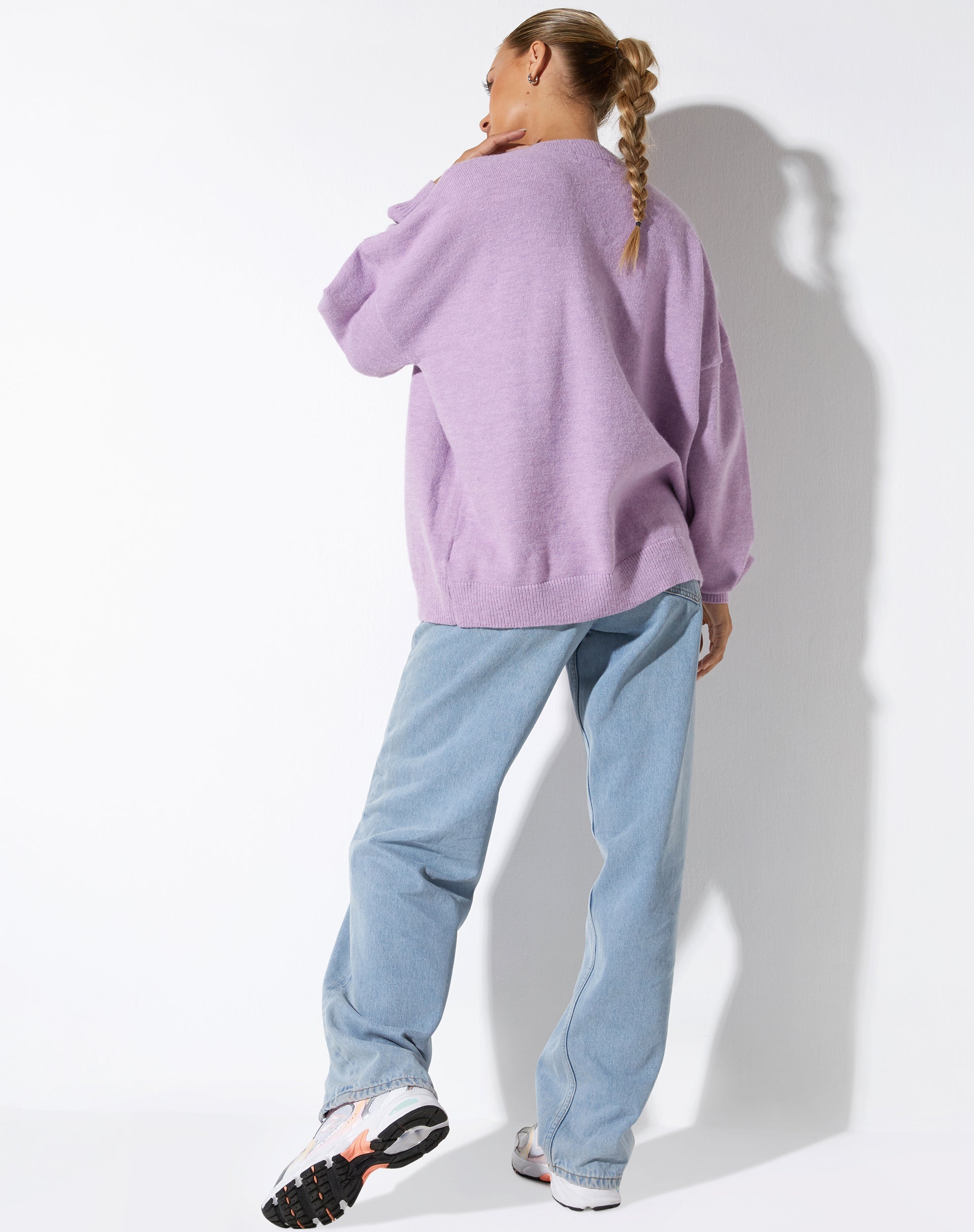 IMMAGINE DEL MAGLIONE Jamin in maglia lilla See Ya
