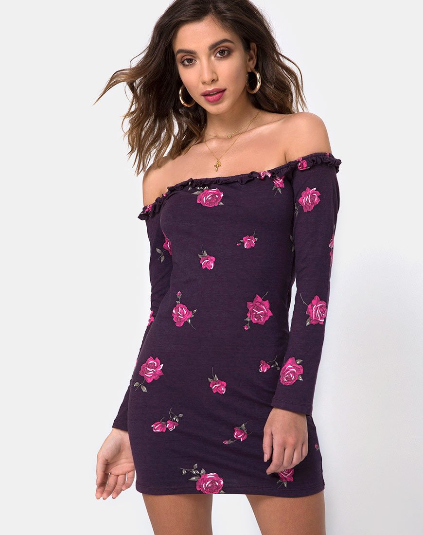 Immagine di Janelis Bodycon Dress in Evening Rose