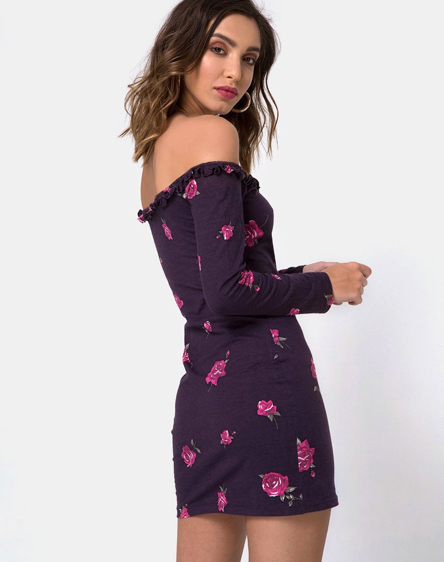 Janelis - Vestito Bodycon in Rosa da Sera