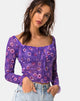 Immagine di Janina Top in Daisy Daze Viola