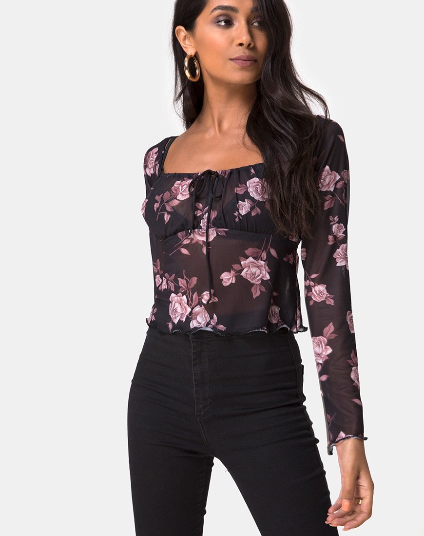 Top Janina in Dusky Rose