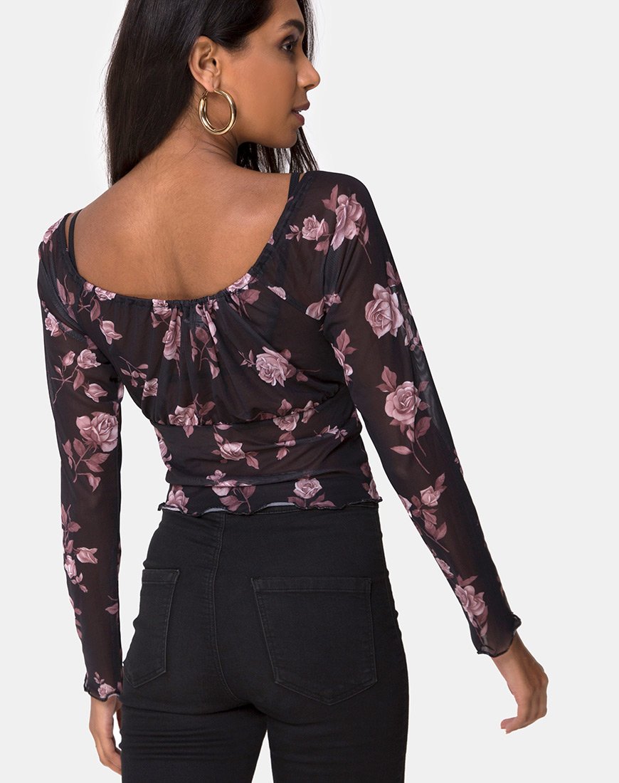 Top Janina in Dusky Rose