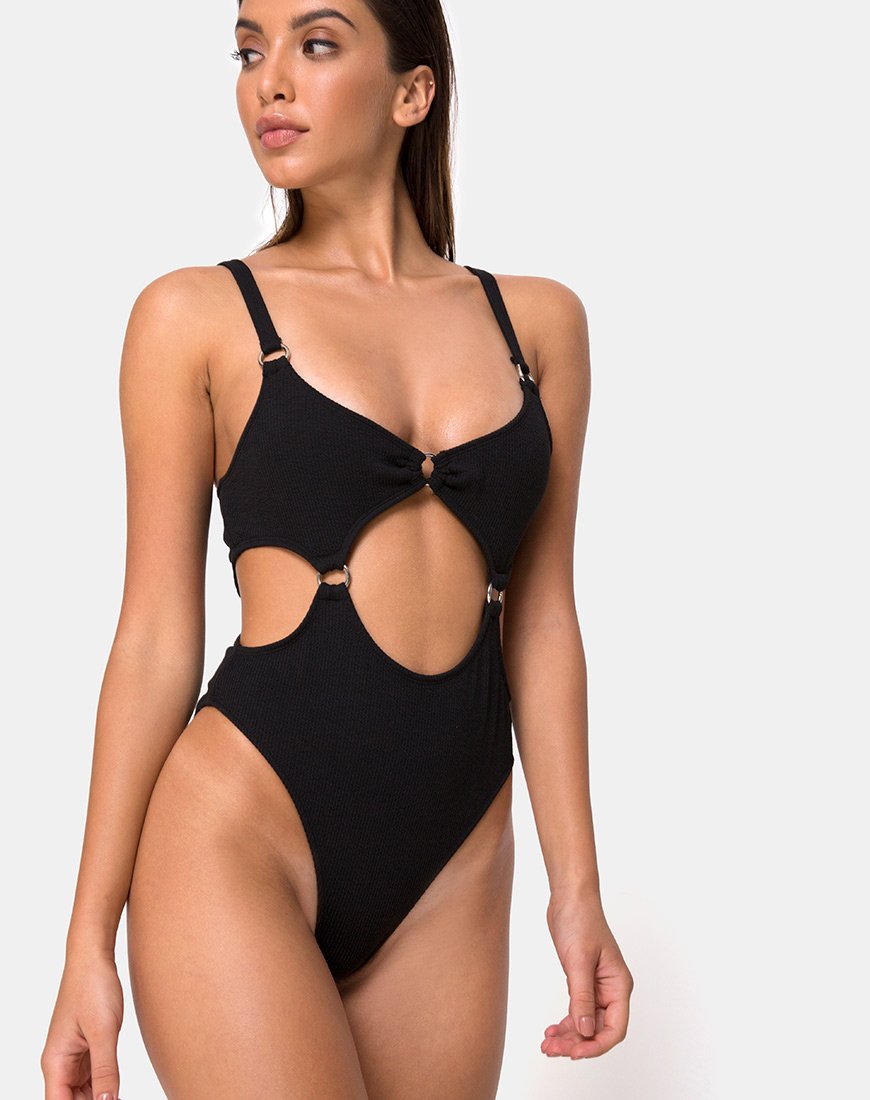 Costume da bagno Jayda in nero
