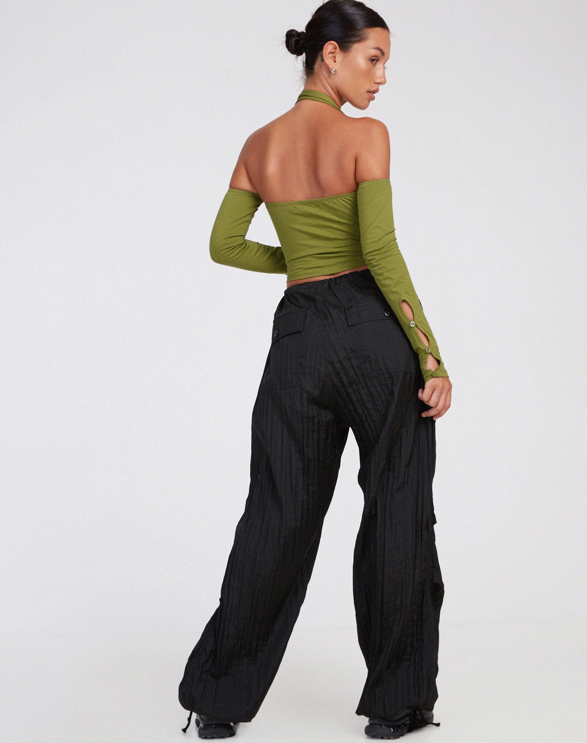 immagine di Jayne Crop Top in Khaki