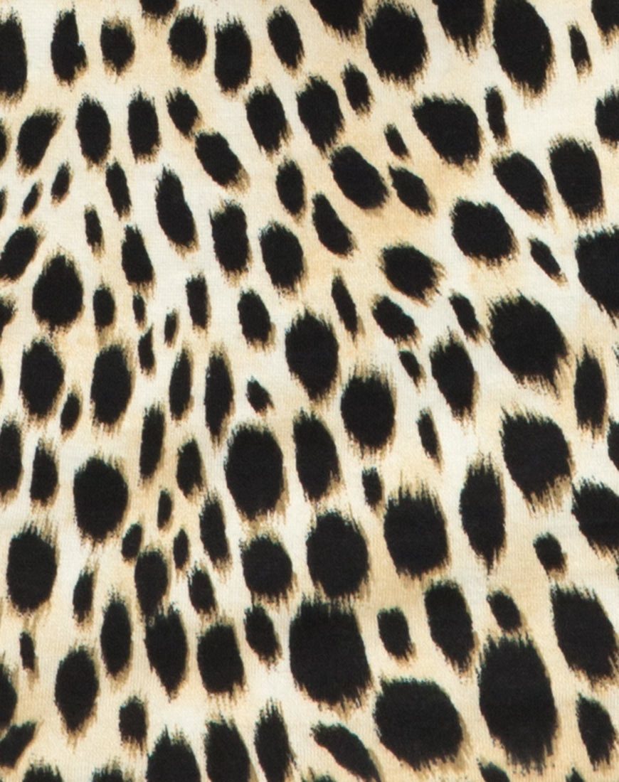 Immagine di Jazzie Off the Shoulder Dress in Cheetah