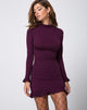 Immagine di Lafitte Bodycon Dress in Plum