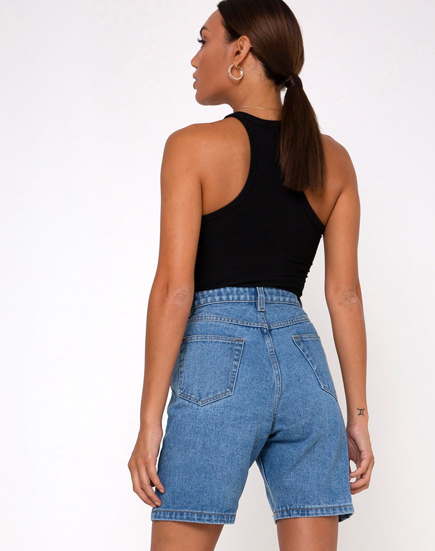 Immagine di Dad Jean Short in Blue Wash