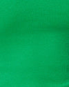 Verde divertimento a costine