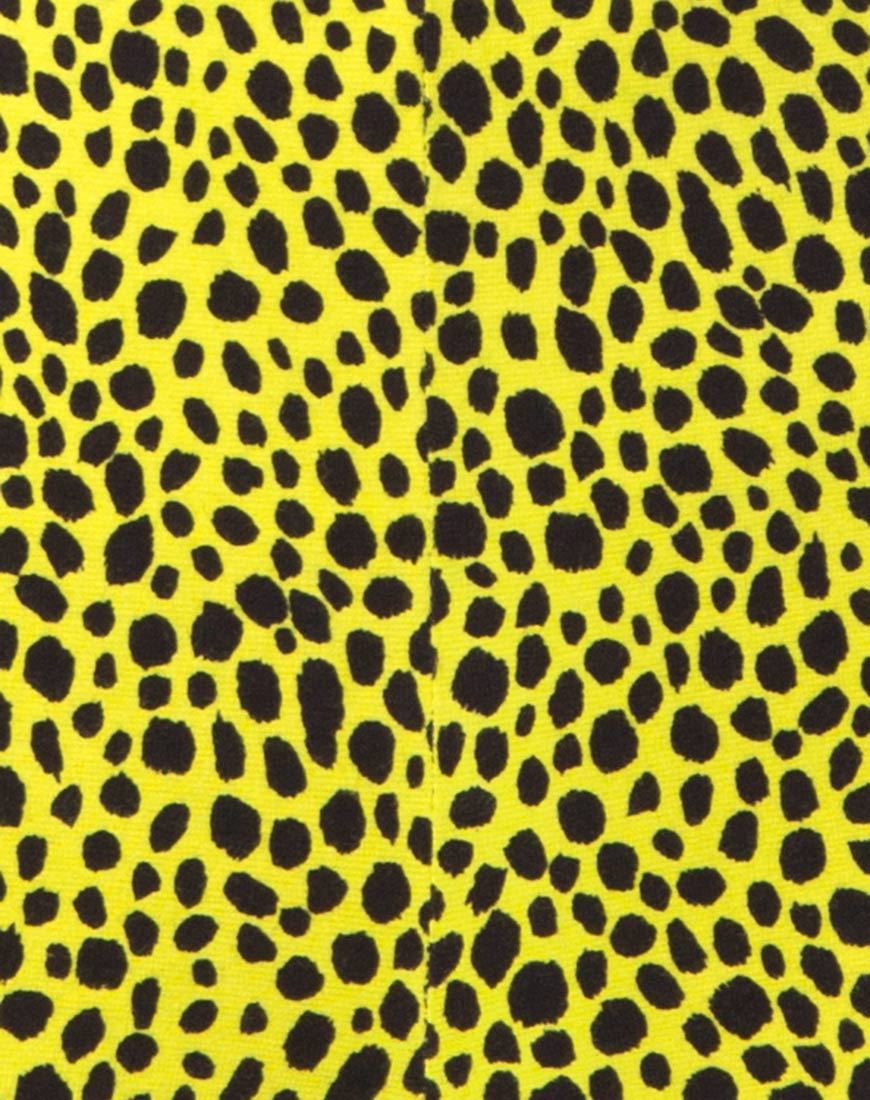 Immagine di Cycle Short in Wild Cat Yellow X Princess Polly