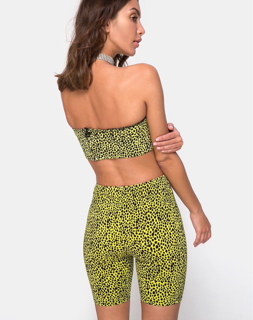 Immagine di Jeevan Top in Wild Cat Yellow X Princess Polly