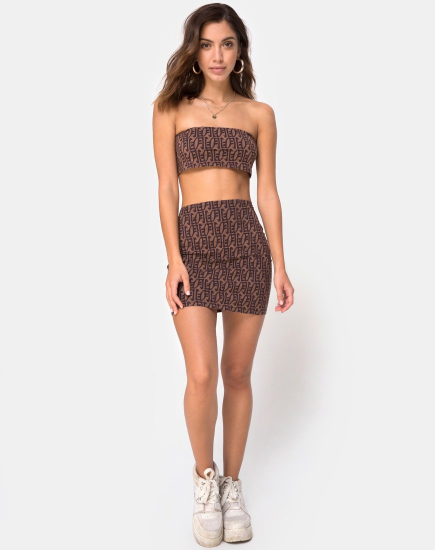 Immagine di Kimmy Gonna Bodycon in Luna Cinese