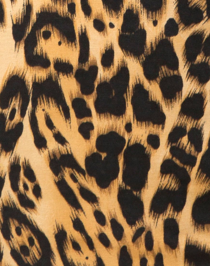 Immagine di Jezabel Cutout Dress in Leopard