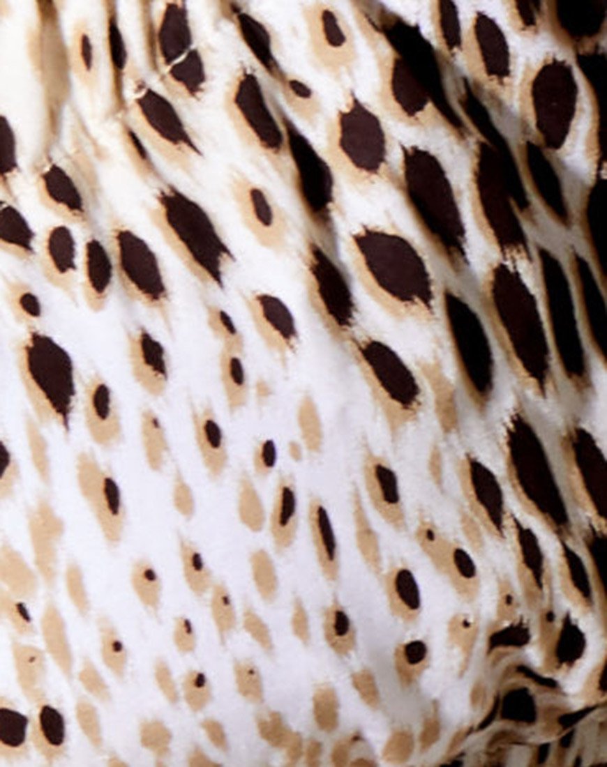 Immagine di Jiha Crop Top in Sand Leopard