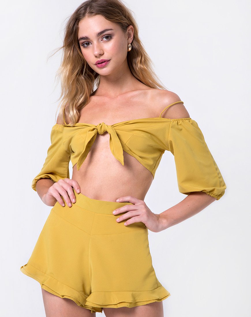 Immagine di Jiro Short in Mustard