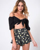 Immagine di Jiro Short in Polka Daisy Nero