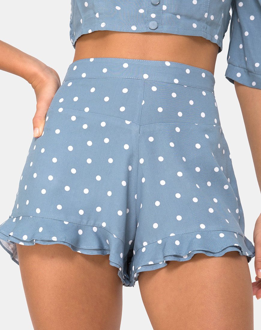 Immagine di Jiro Short in Skater Polka Blu