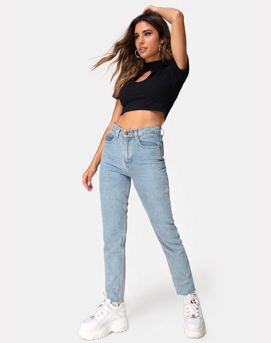 Immagine di Jiso Crop Top nero