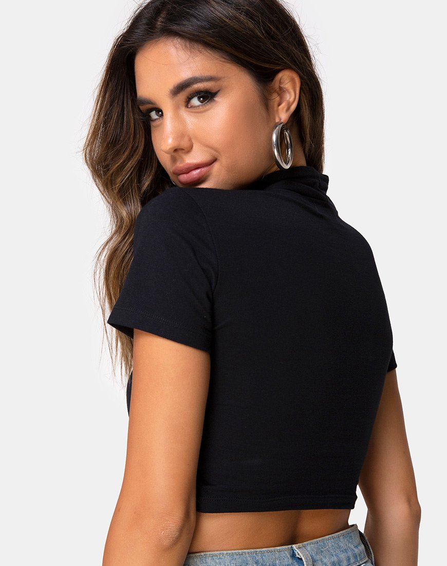 Top Jiso in nero